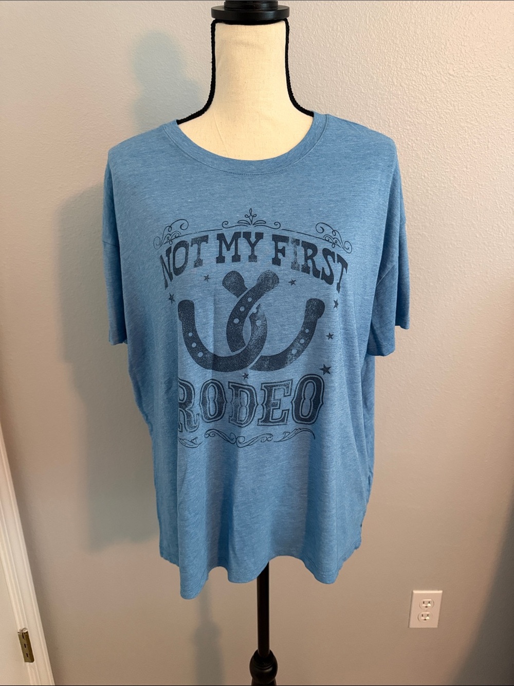 Maurices Blue Graphic 'Not My First Rodeo' Tee